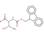 <span class='lighter'>Fmoc</span>-D-Thr(<span class='lighter'>tBu</span>)-Wang resin