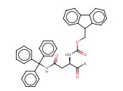 Fmoc-D-Asn(Trt)-Wang resin