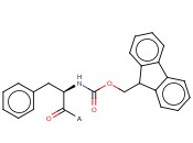 Fmoc-D-<span class='lighter'>Phe</span>-Wang resin