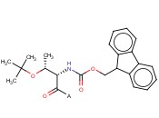 <span class='lighter'>Fmoc</span>-Thr(<span class='lighter'>tBu</span>)-Wang resin