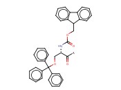 Fmoc-<span class='lighter'>Ser</span>(Trt)-Wang resin