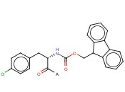 Fmoc-<span class='lighter'>Phe</span>(4-<span class='lighter'>Cl</span>)-Wang resin