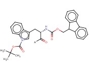 Fmoc-Trp(Boc)-Wang resin