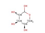D-[2,3,4,5-13C4]RIBOSE