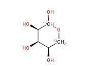 D-[1,5-13C2]RIBOSE