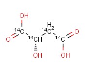 MALIC ACID, <span class='lighter'>L-</span>[14C(U)]