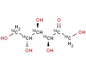 FRUCTOSE, <span class='lighter'>D-</span>[14C(U)]