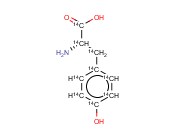 TYROSINE, <span class='lighter'>L-</span>[14C(U)]