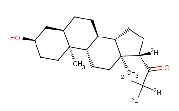 5BETA-PREGNAN-3ALPHA-OL-20-ONE (17,21,21,21-D4)