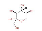 <span class='lighter'>D-</span>[4-2H]FRUCTOSE