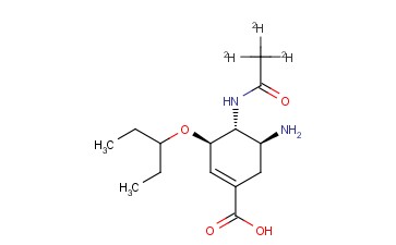 <span class='lighter'>OSELTAMIVIR</span> ACID-D3