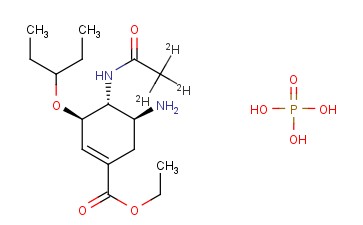 <span class='lighter'>OSELTAMIVIR</span>-D3 PHOSPHATE
