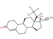 (17ALPHA)-(+/-)-13-ETHYL-17-HYDROXY-18,19-DINORPREGN-4-EN-20-YN-3-ONE-D6