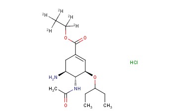 <span class='lighter'>OSELTAMIVIR</span>-D5 HCL