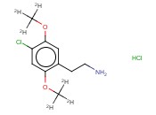 2,5-(DIMETHOXY-D6)-4-CHLOROPHENETHYLAMINE HYDROCHLORIDE