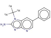 2-<span class='lighter'>氨基</span>-1-(三氘代<span class='lighter'>甲基</span>)-6-苯基咪唑[4,5-F]<span class='lighter'>吡啶</span>