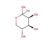 <span class='lighter'>D-</span>[1-2H]LYXOSE