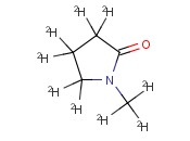1-<span class='lighter'>甲基</span>-2-<span class='lighter'>吡咯烷</span>酮-D9, 97%(异TOPIC)