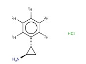 反式-2-(<span class='lighter'>苯基</span>-D5)<span class='lighter'>环</span><span class='lighter'>丙</span><span class='lighter'>胺</span><span class='lighter'>盐酸盐</span>