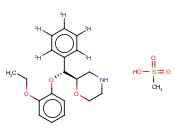 REBOXETINE-D5 <span class='lighter'>MESYLATE</span>