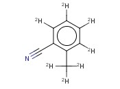 <span class='lighter'>邻</span>甲基苯甲<span class='lighter'>腈</span>-D7氘代内标