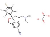 (S)-(+)-<span class='lighter'>CITALOPRAM</span>-D4 OXALATE