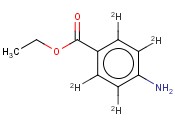 氘代4-氨基<span class='lighter'>苯甲酸</span><span class='lighter'>乙</span><span class='lighter'>酯</span>