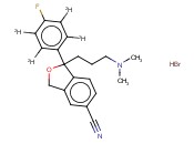 (+/-)-<span class='lighter'>CITALOPRAM</span>-D4 <span class='lighter'>HYDROBROMIDE</span>