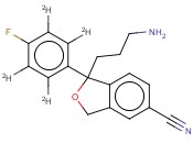 DIDESMETHYL <span class='lighter'>CITALOPRAM</span>-D4