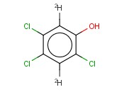 <span class='lighter'>2,4,5-TRICHLOROPHENOL</span> (RING-D2)