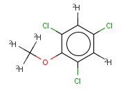 2,4,6-三<span class='lighter'>氯苯甲醚</span>-D5
