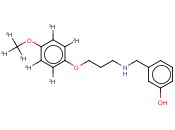 N-[3-(4-METHOXYPHENOXY-D7)PROPYL]-3-<span class='lighter'>HYDROXYBENZYLAMINE</span>
