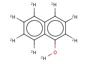 1-<span class='lighter'>NAPHTHOL</span>-D8