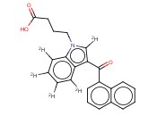 4-(3-(1-NAPHTHOYL)-1H-INDOL-1-YL)-2,4,5,6,7-D5 BUTANOIC ACID