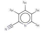 2-<span class='lighter'>CYANOPYRIDINE</span>-D4
