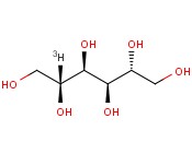 MANNITOL, <span class='lighter'>D-</span>[2-3H]