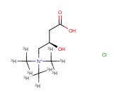 CARNITINE HYDROCHLORIDE <span class='lighter'>L-</span>[N-METHYL-3H]