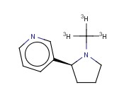 NICOTINE, <span class='lighter'>L-</span>[N-METHYL-3H]