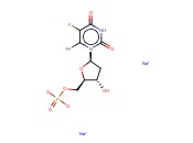5-FLUORO 2' DEOXYURIDINE 5' MONOSPHOSPHATE [6-3H] SODIUM SALT