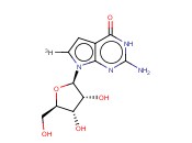 7-DEAZAGUANOSINE, [8-3H(N)]-