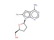 7-DEAZA-2',3'-DIDEOXYADENOSINE, [8-3H(N)]-