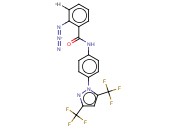 2-AZIDO-N-[4-(3,5-(BIS-TRIFLUOROMETHYL)PYRAZOL-1-YL)PHENYL] BENZAMIDE, [AZIDOANTHRANILIC ACID RING-3H]-