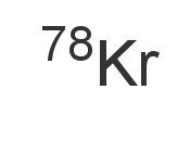 KRYPTON-<span class='lighter'>78</span>KR
