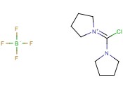 1-(氯-1-<span class='lighter'>吡咯烷</span>基亚<span class='lighter'>甲基</span>)<span class='lighter'>吡咯烷</span>鎓四氟硼酸盐
