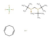 (S)-(+)-T-BUTYLMETHYL(DI-T-BUTYLPHOSPHINOMETHYL)PHOSPHINO(1,5-CYCLOOCTADIENE)RHODIUM(I) TETRAFLUOROBORATE
