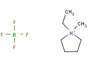 四氟硼酸1-乙基-1-<span class='lighter'>甲基</span><span class='lighter'>吡咯烷</span>鎓