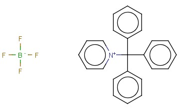 四<span class='lighter'>氟</span><span class='lighter'>硼酸</span>三苯代甲基<span class='lighter'>吡啶</span>正离子