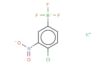 (4-<span class='lighter'>氯</span>-3-硝基苯基)三氟硼酸<span class='lighter'>钾</span>