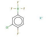 <span class='lighter'>POTASSIUM</span> (3-<span class='lighter'>CHLORO-4-FLUOROPHENYL</span>)<span class='lighter'>TRIFLUOROBORATE</span>