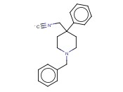 1-BENZYL-4-(ISOCYANOMETHYL)-<span class='lighter'>4-PHENYLPIPERIDINE</span>
